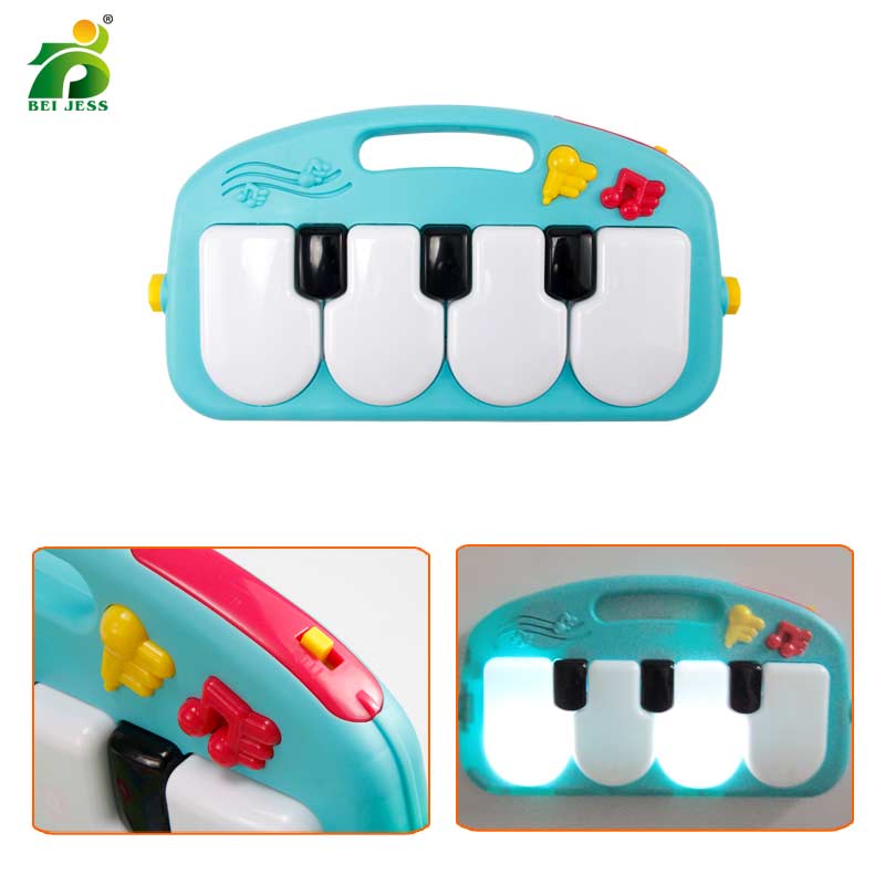 Baby gym børn aktivitetstæppe vugge musikalsk klaver legemåtte pædagogisk husstativ puslespilsmåtte legetøj til børn