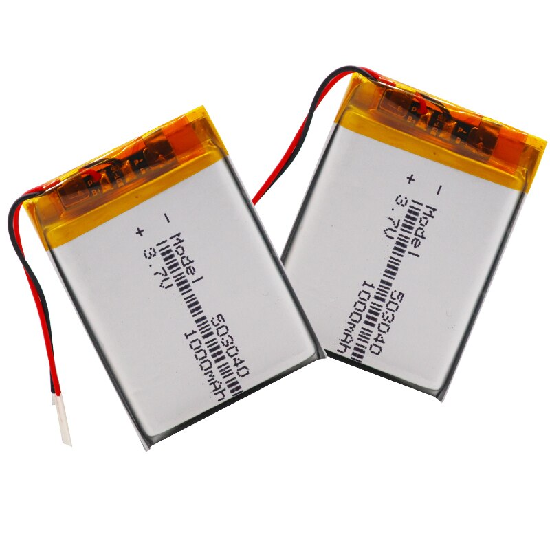503040 3,7 V 1000mAh 503040 Lithium-Polymer Li-Po li ionen Akku Für Mp3 MP4 MP5 GPS DVD Spielzeug LED Licht Kopfhörer
