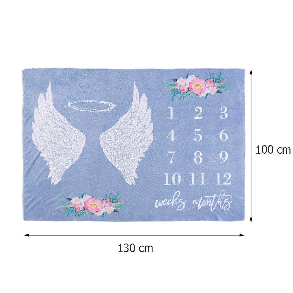 Baby Photo Props Blanket Excellent Craftsmanship Well Durability Wings Background Cloth Swaddle Stroller Bedding Wrap: Default Title