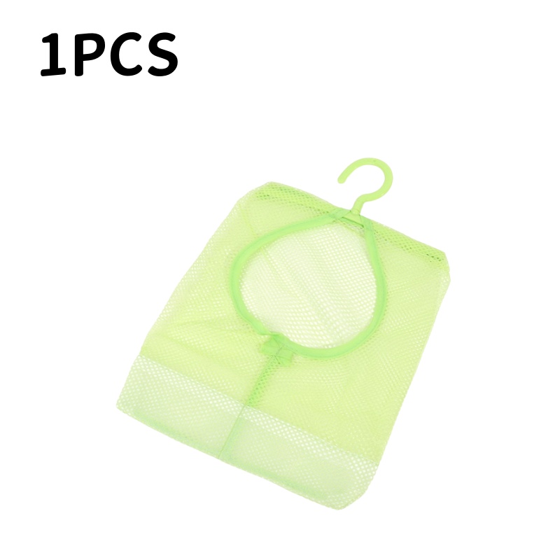 Bolsa de malla para colgar ropa, organizador de cestas de almacenamiento, gancho colgante para cocina y baño: Negro