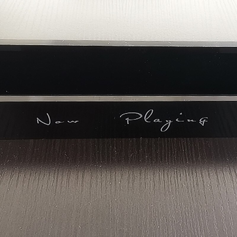 Nu te zien acryl displaystandaard voor lp vinylplaat / luxe verpakking