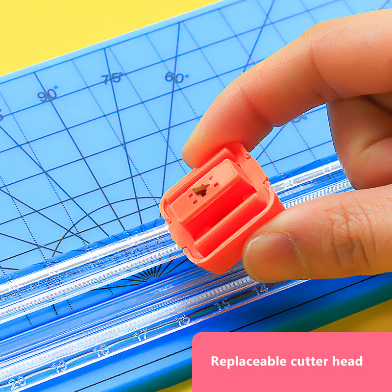 A4 Paper Cutting Machine Paper Cutter Art Trimmer Crafts Photo Scrapbook Blades DIY Office Home Stationery Knife Cutting Mat