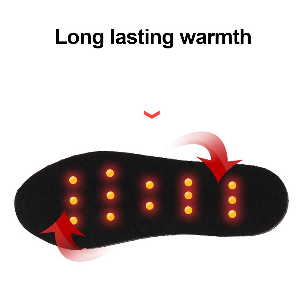 1 Paar Usb Verwarmde Voet Inlegzolen Cuttable Voet Voet Warmer Warmer Verwarming Schoen Pad Voor Winter Wasbare