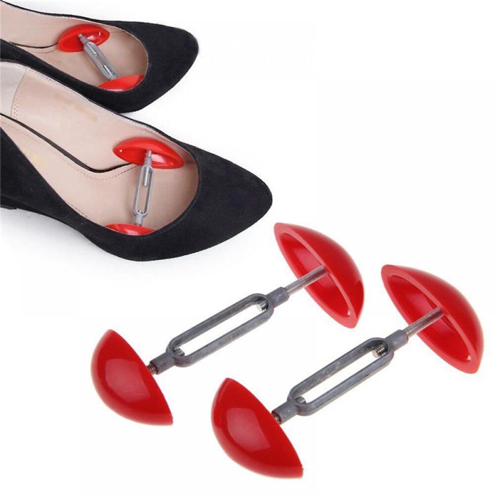 2 Pcs Draagbare Vrouwen Mini Schoenen Brancards Verstelbare Schoenen Keepers Ondersteuning Breedte Extender Shoe Shapers Mini Schoen Bomen
