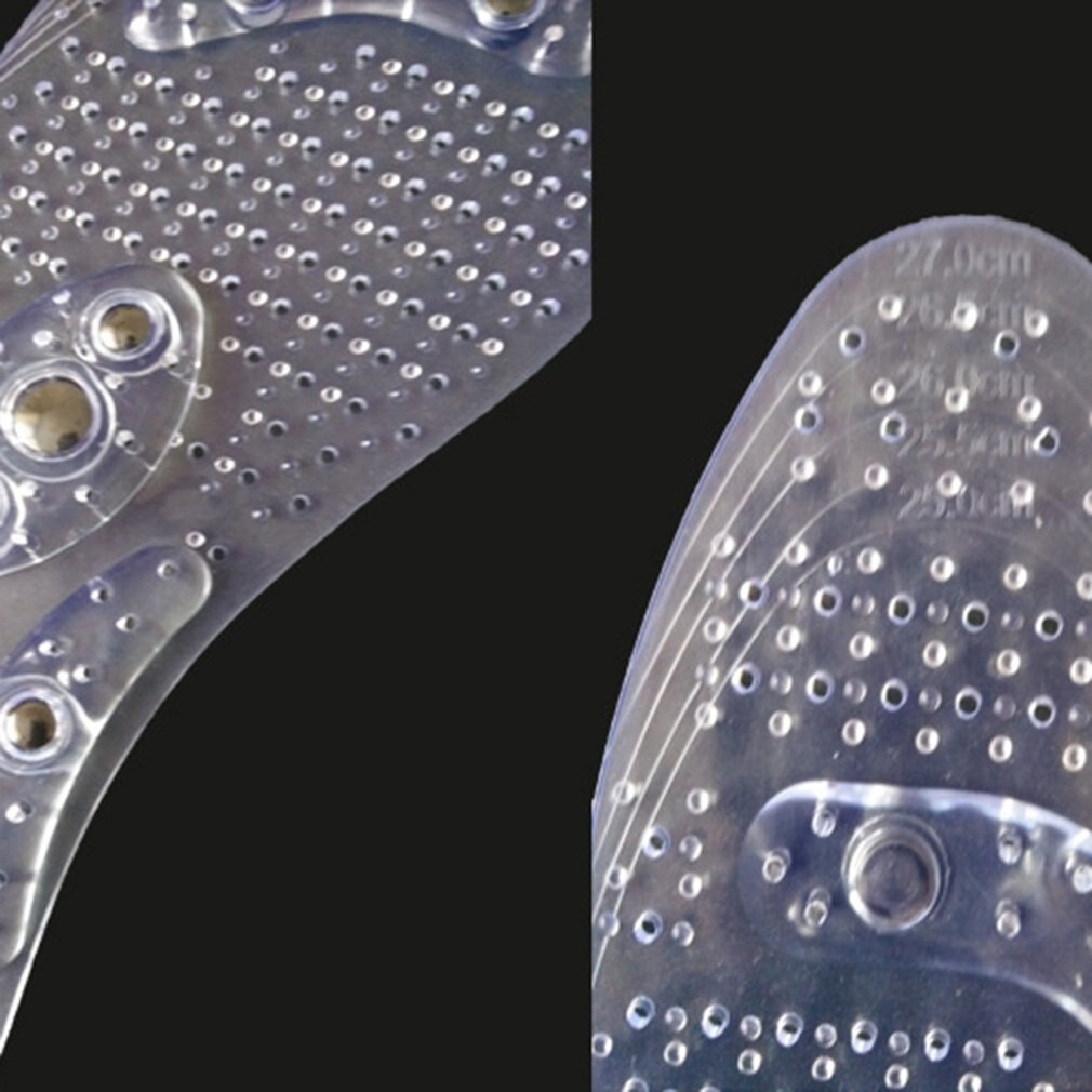 1 Paar Magnetische Therapie Afslanken Inlegzolen Voor Gewichtsverlies Voet Massage Gezondheidszorg Schoenen Mat Pad Acupunctuur Masseren Binnenzool