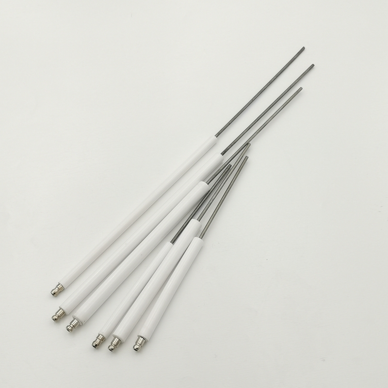 Brûleur à gaz, aiguille d'allumage en céramique, tête de cuisinière Diesel, tige d'allumage, électrode, bâton de combustion longue, sonde ionique pour la détection de flamme