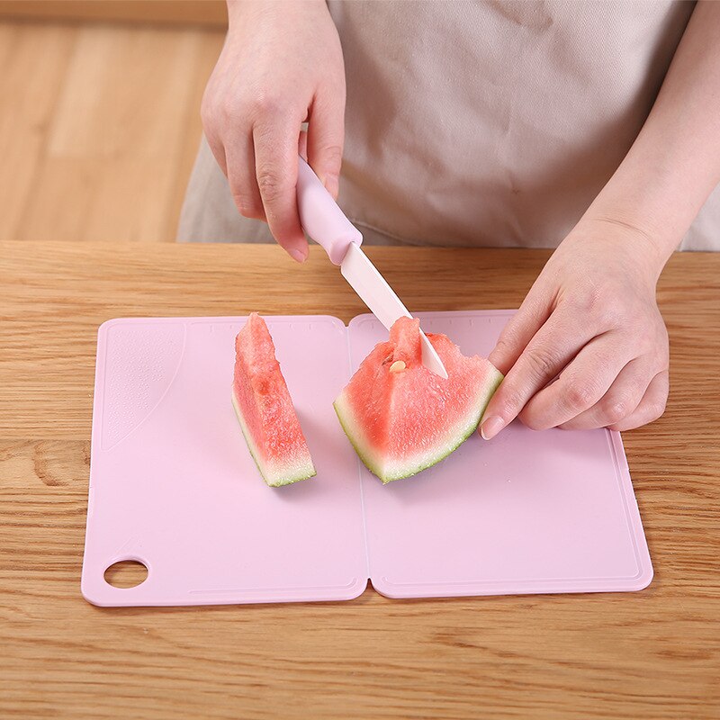 Japanese Style Folding Cutting Board Cutting Board Multi-functional Travel Portable Anti-slip Chopping Board Cut Fruit Cutting u