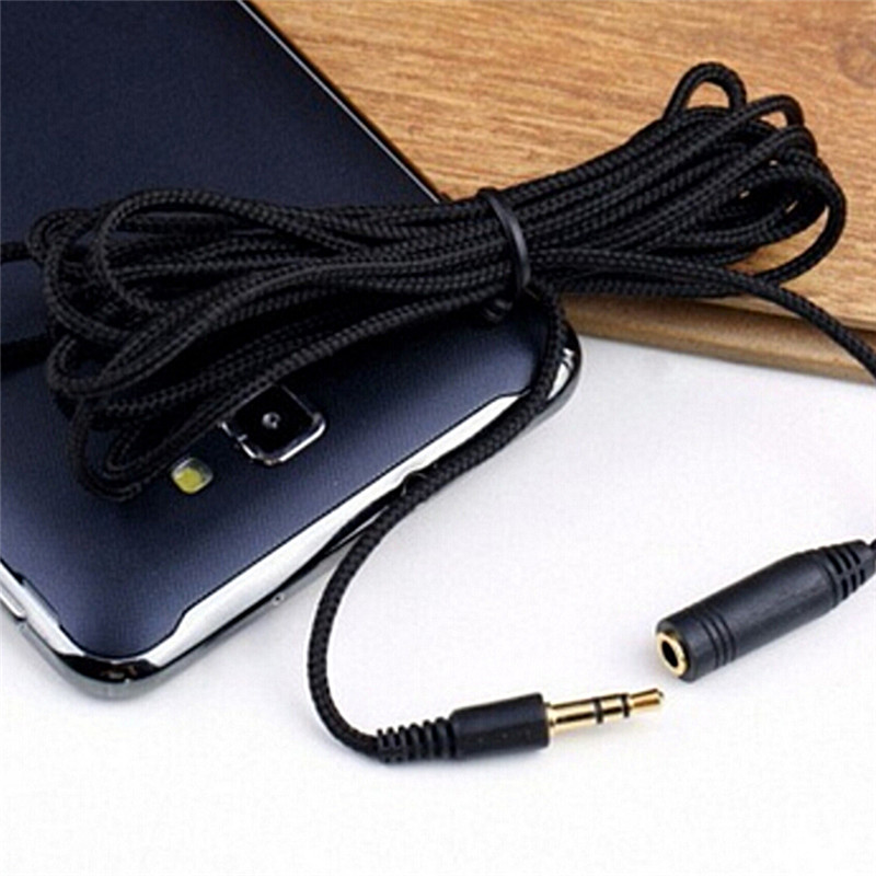 3m/1.5m Headphone Extension Cable 3.5mm Jack Male to Female 3.5mm AUX Cable Audio Stereo Extender Cord Earphone Speaker