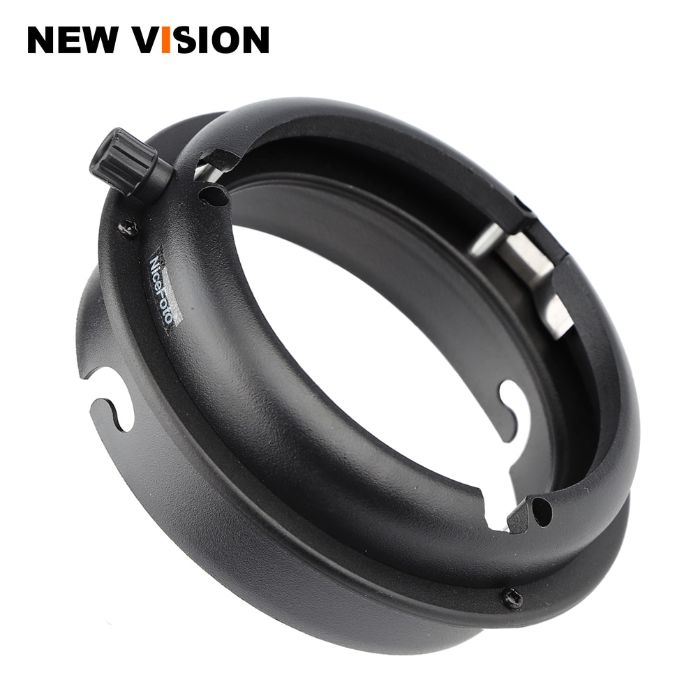DSLRKIT 95mm To Bowens Mount Adapter Ring – SN-10 – For Studio Flashes 160W-300W, Universal