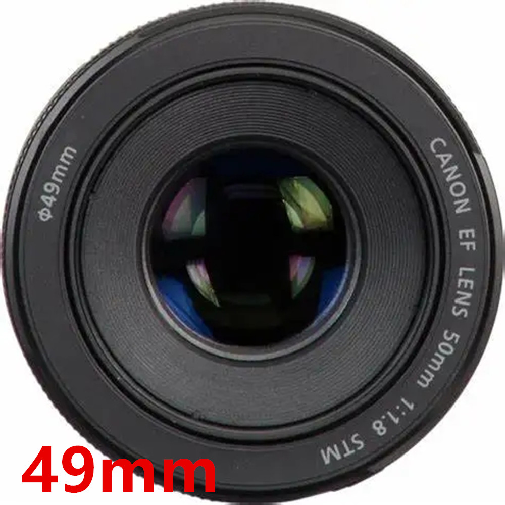 Lens Cap Cover for Yongnuo Canon Nikon Sony 50 mm Fixed Focal Length 50mm Lenses: Light Grey