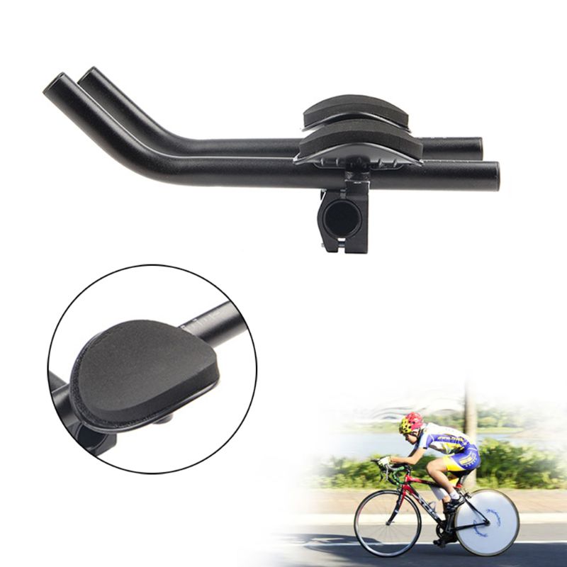Bicycle Aluminum Alloy Rest TT Handlebar Relax Handle Bar Extension for MTB Bike W91C