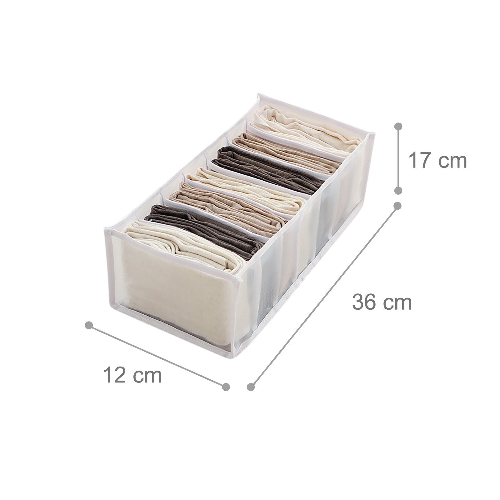 Organizer Voor Ondergoed Opbergdozen Voor Sokken Beha Thuis Wasbaar Opvouwbare Gescheiden Opslag Dressing Organisatoren Divider Dozen: B