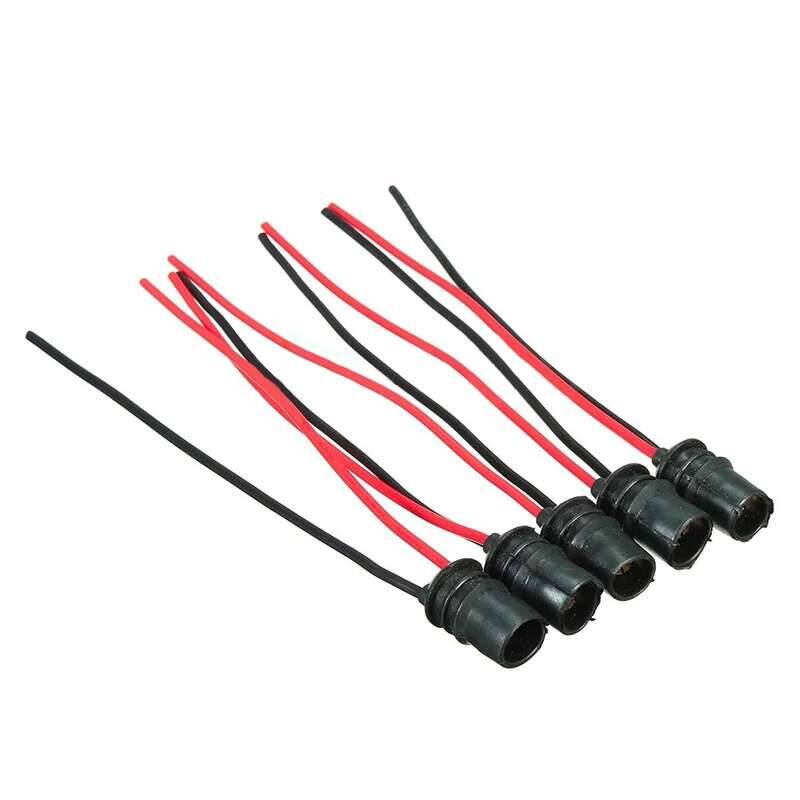 10 st  t10 w5w kilformade lamphållare förlängning led-lampa sockelhållare reservdelar till bildelar
