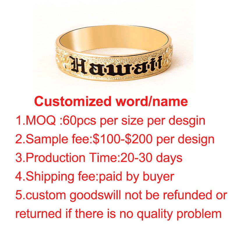 KOMI Inner Diameter 7 CM 100G Hawaii Samoa Marshall Polynesian Pohnpei Chuuk Tonga Words Man Woman Closed Bracelet Bangle GJZ389