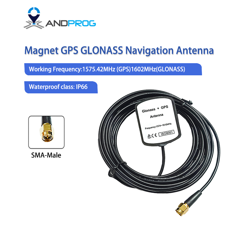 IP67 waterdichte auto GPS GLONASS Antenne Miniatuur Magneetgemonteerde antennes