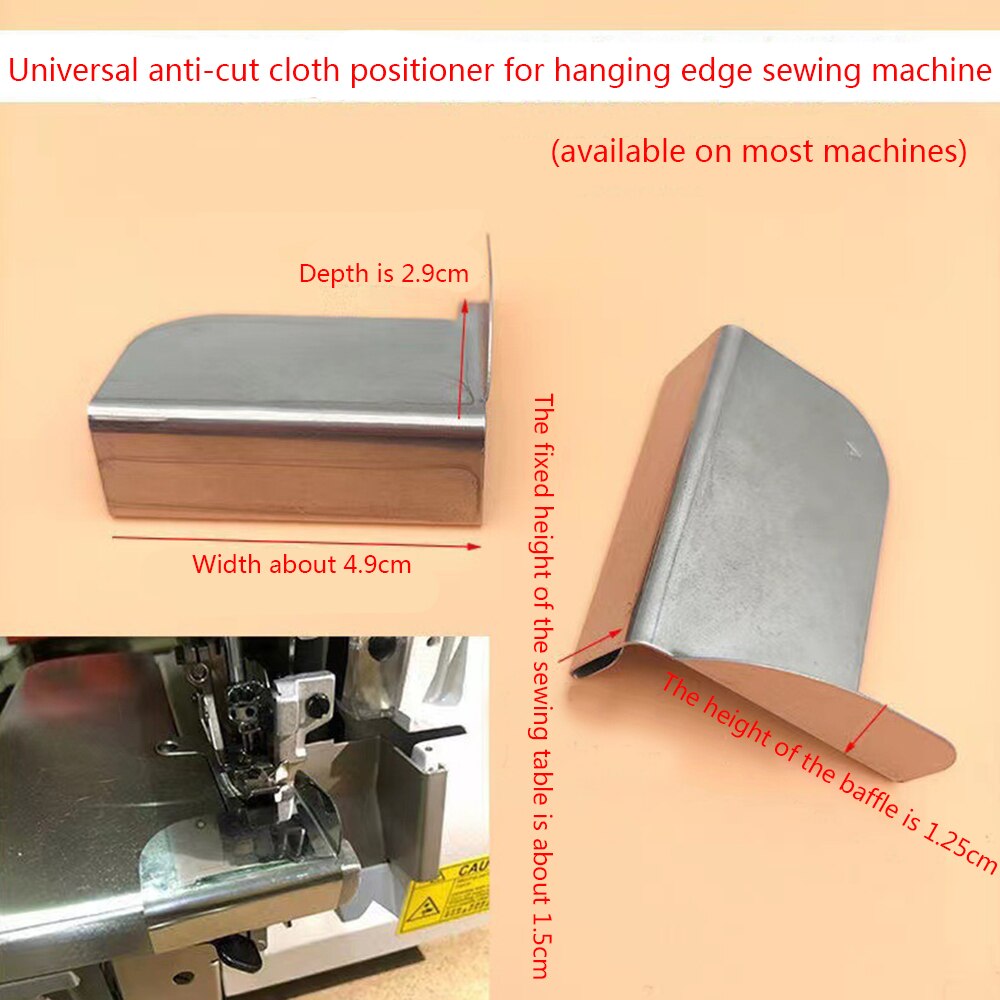 Seam Guide for Industrial Overlock Overhang Sewing Machine Rule, Hemmer Guider, Hem Guider, Thin Material Anti-wrinkle, Anti-Cut