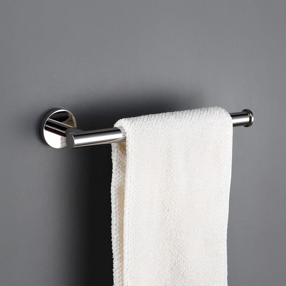 BagnoLux Edelstahl Chrom SchöNe Zauberstab Haken Wc Papier Halfter Handtuch Ring Bar Selbst-Klebstoff Schlecht Zubehör