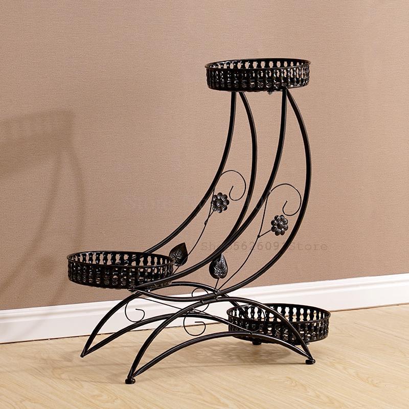 Europäischen multi-schicht beltless schmiedeeisen blume Regal Gestell Montage ecke wohnzimmer balkon einfache garten Bonsai rahmen: VIP 8