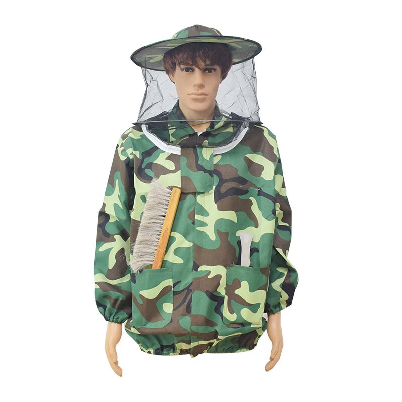 Combinaison de Protection pour apiculteur, veste de Protection unisexe pour défense de l'apiculture, veste de sécurité en tissu pour abeilles