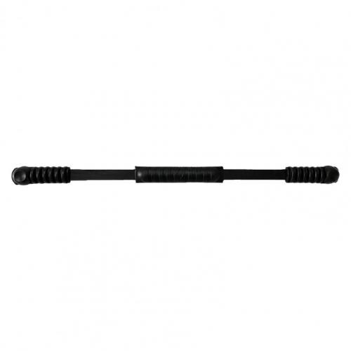 Practical Non-slip Core Muscle Trainer Flexi-bar High-Frequency Vibration Training Bar for Yoga Vibration Training Bar: Black