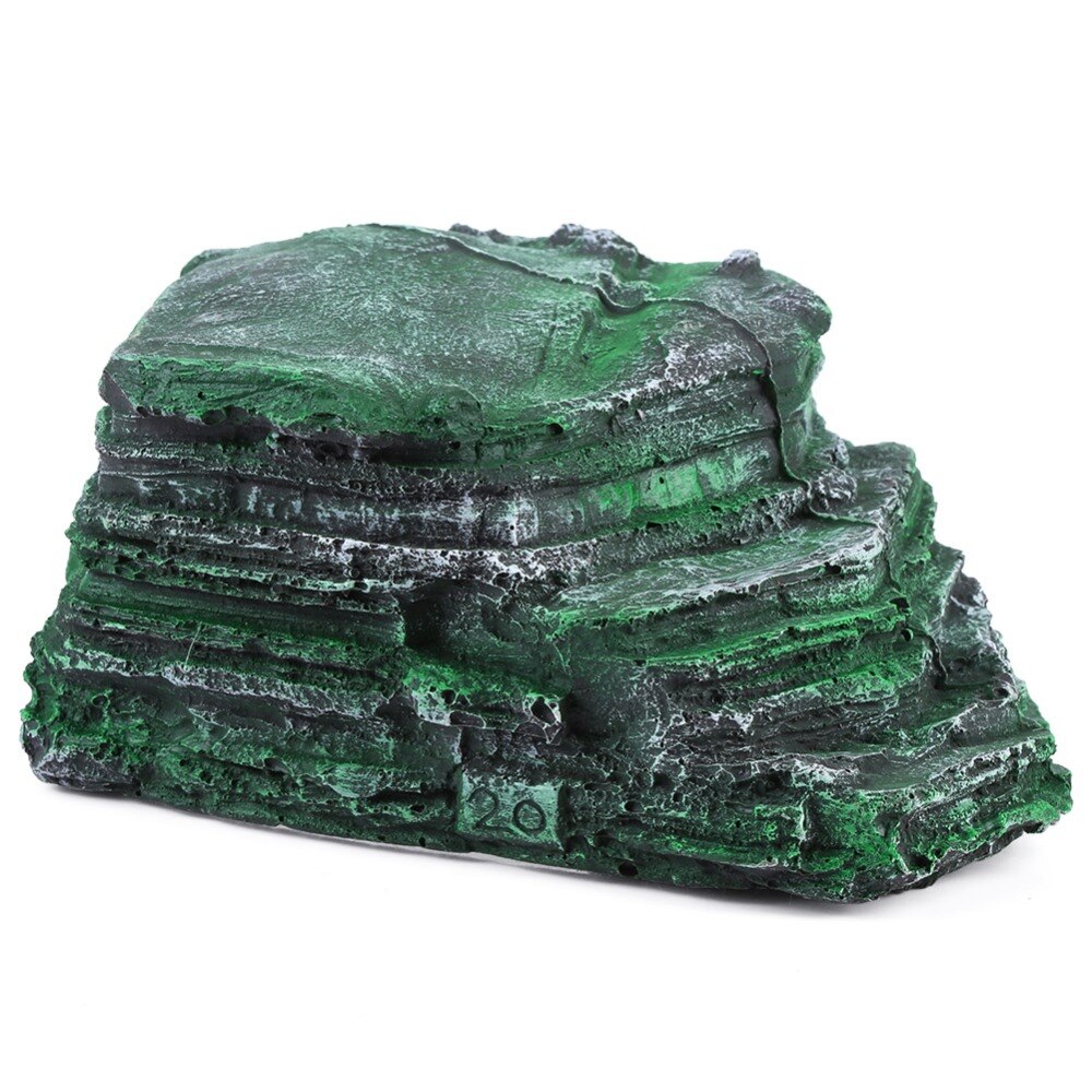 Tank Stone Turtle Basking Climbing Platform Terrace Aquarium Decor for Repitle Fish Platform Reptiles Terrace Aquarium Turtle