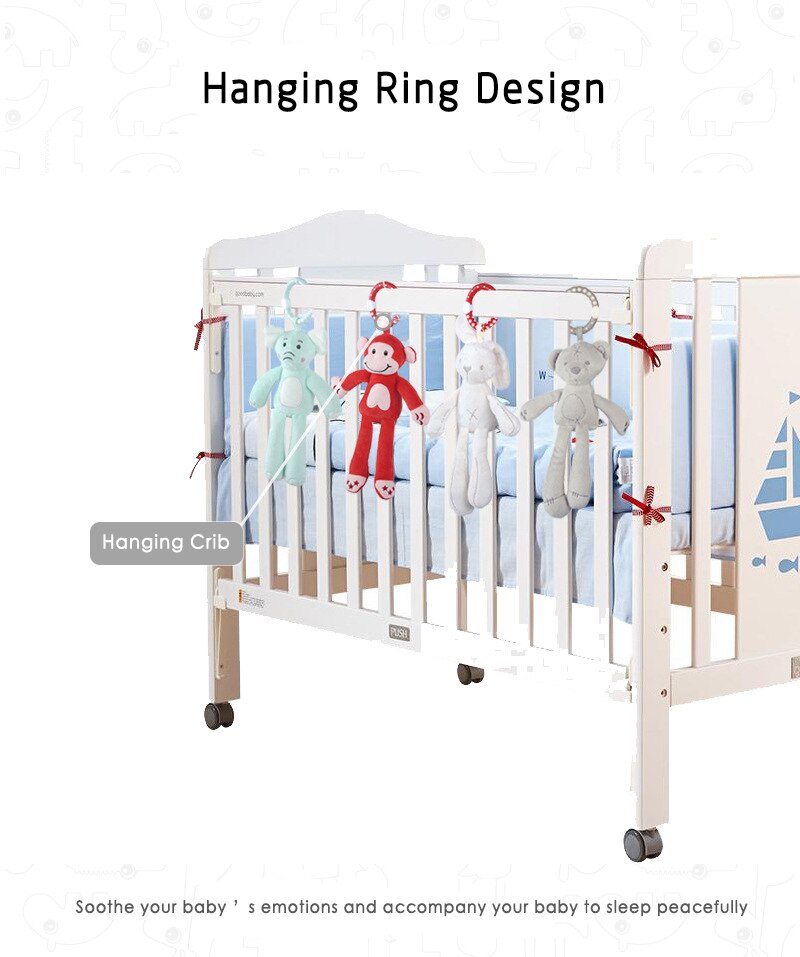 Baby Zubehör Hasen Bären Wind Glockenspiel Wind Glockenspiel beruhigend Spielzeuge lehrreich Spielzeuge
