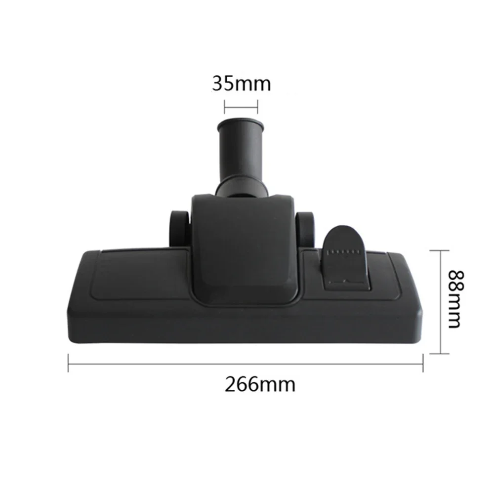 Universal 35mm de diâmetro interno aspirador escovas acessório durável cabeça da escova ferramenta substituição para piso tapete