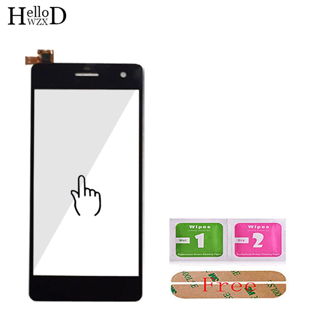 Tela de toque móvel painel para micromax a104 lona fogo 2 unir 2 a106 lona cavaleiro a350 suco 2 aq5001 digitador sensor