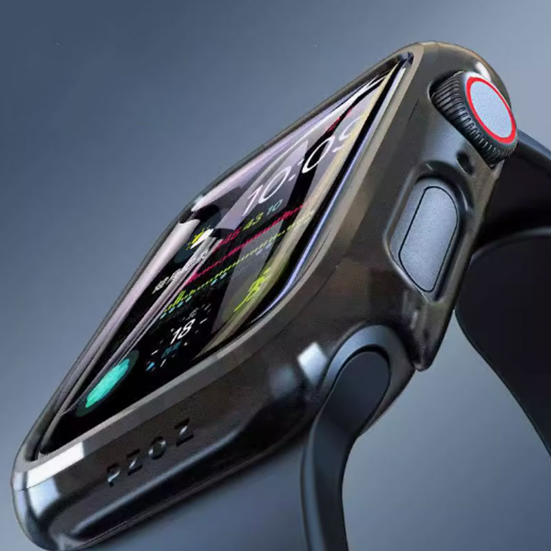 Glass+PC Case For Apple Watch S10 46MM 42MM Accessories HD Tempered Screen Protector Hard Bumper iWatch Series 10 Cover 42 46 mm