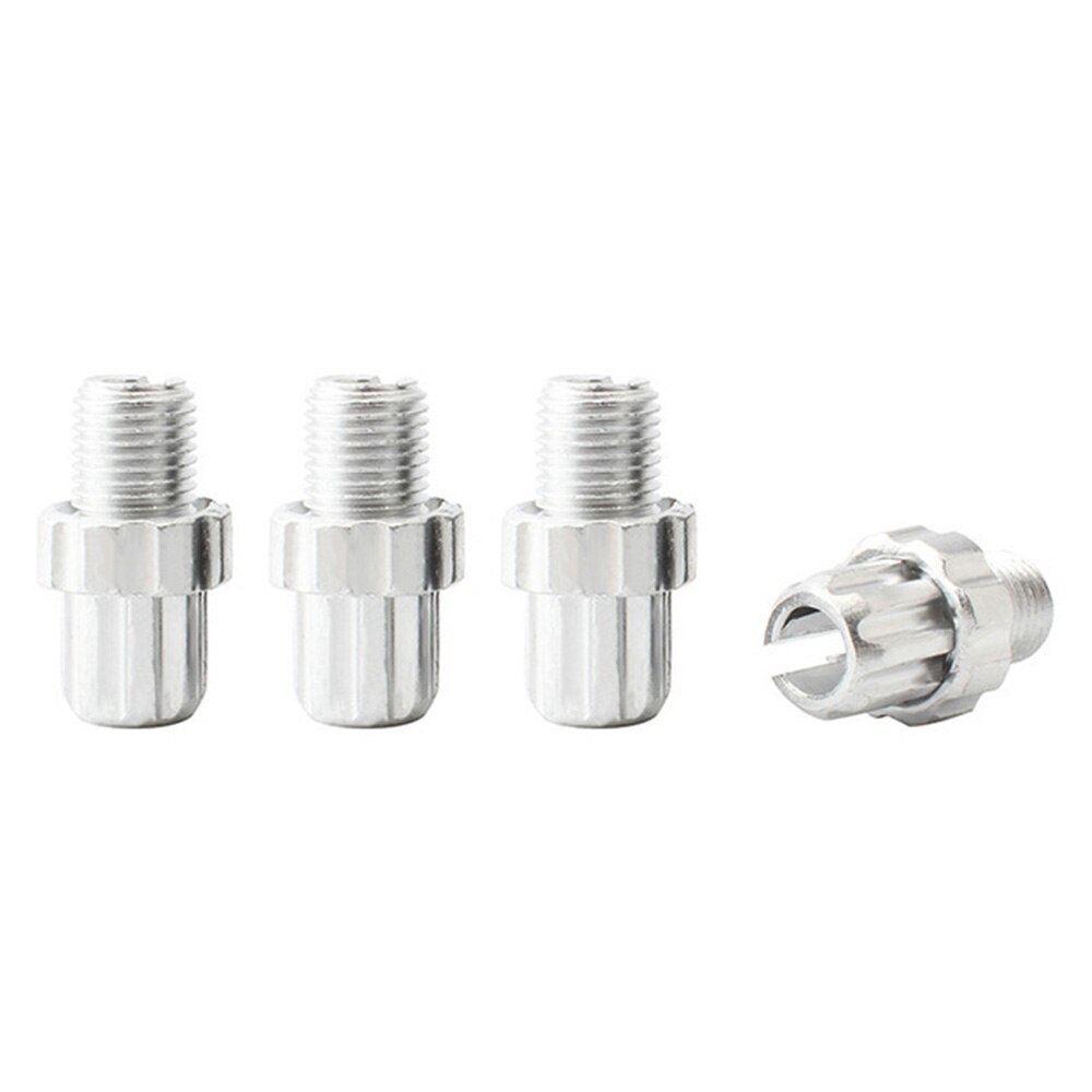 4Pcs Bicycle Brake Handle Brake Lever Adjustment Screw Nut Bolt Bicycle Brake Lever Adjustment Screw Bicycle Part: silver