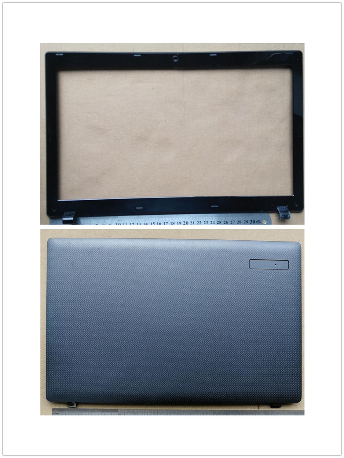Nueva carcasa para Acer Aspire 5250 5730 5333 5733 5733Z Laptop LCD parte superior trasera/bisel frontal/reposamanos superior/cubierta inferior AP0FO000N00: Back cover Bezel