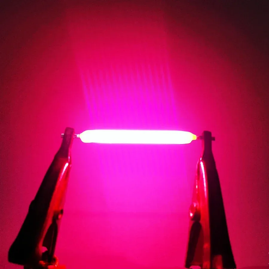 10 Stuks Led Cob Filament Edison Gloeilamp Onderdelen 3V Gloeilamp Diodes Accessoires Multicolour Verlichting Decoratie: Roze / 1w