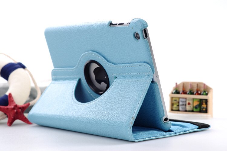 Case for Apple iPad 2 3 4 Magnetic Auto Wake Up Sleep Flip Litchi PU Leather Case Cover With Smart Stand Holder for iPad 2/3/4