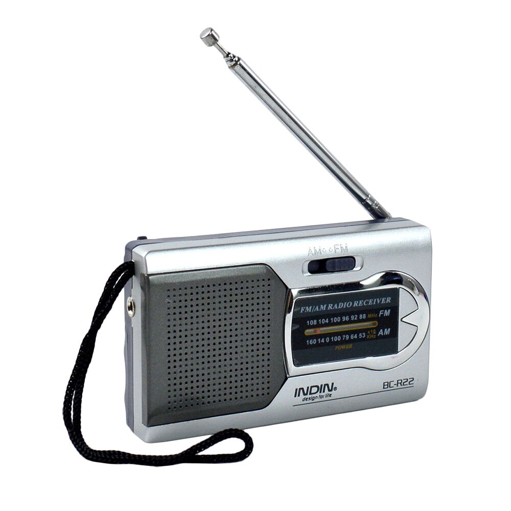 Radio Draagbare Am/Fm Batterij Aangedreven Mini Telescopische Pocket Antenne Wereld Ontvanger Radio Voor Ontspannen Luisteren Muziek