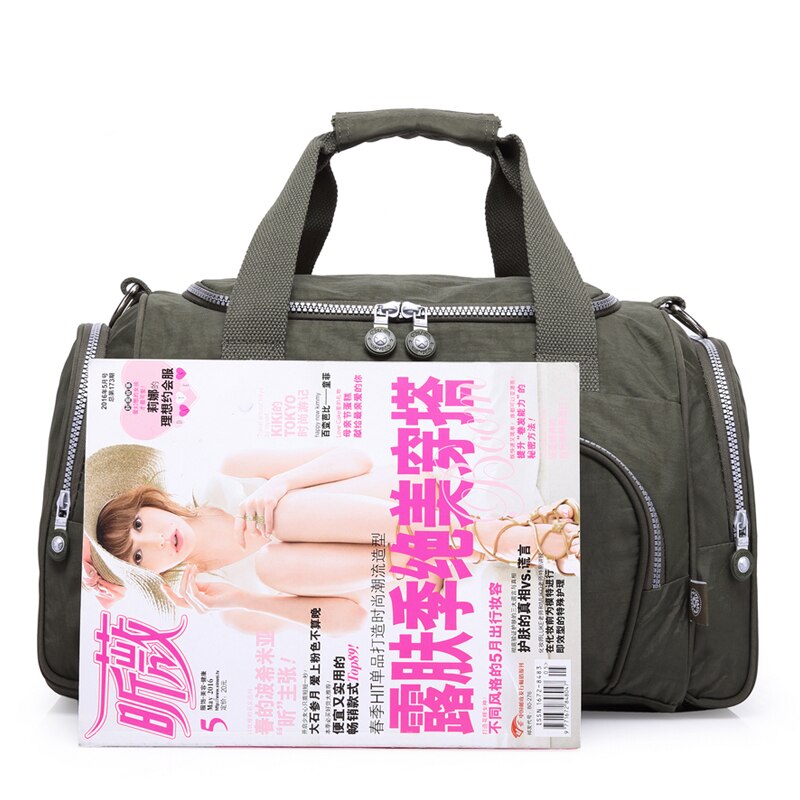 Tegaote mænds rejsetaske stor kapacitet mandlig bagage duffeltasker nylon multifunktionel bærbar weekendtot rejse nyeste stil