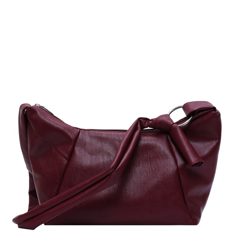 JIEROTYX Casual Taschen Frauen Persönlichkeit Weiche Leder Damen Einzel Schulter Messenger Taschen Schwarz Bolsa Feminina Mädchen