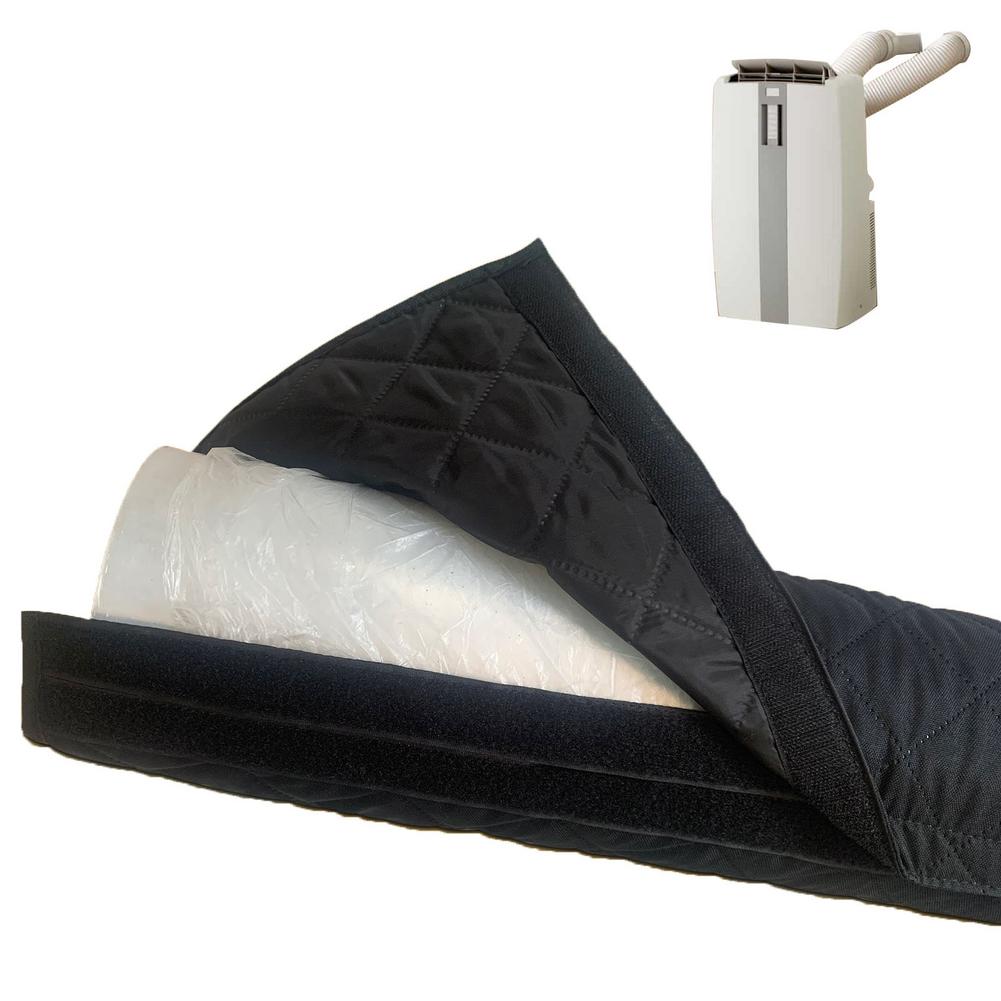 59x2 1 calowy przenośny wąż klimatyzatora domowego pokrywa izolowany wąż ochrona przeciwpyłowa pokrywa Oksford tkaniny rękaw izolacji cieplnej: czarny