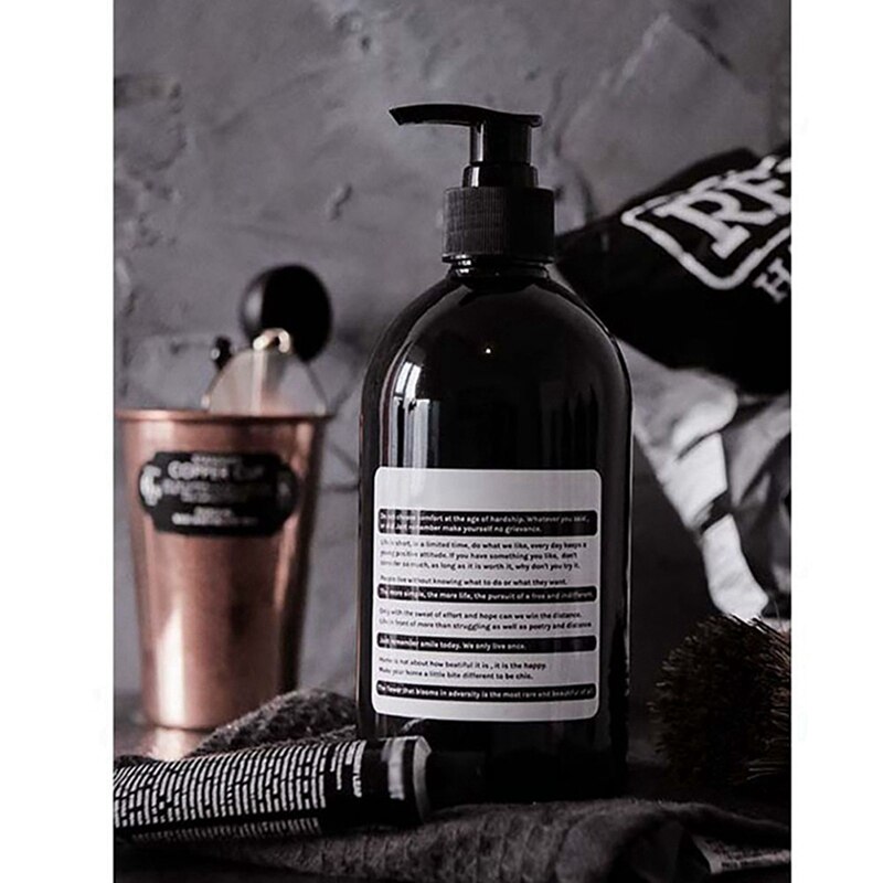 Hervulbare lege fles verdeelde reisfles shampoo douchegel conditioner container persfles getagd: Rz1991h