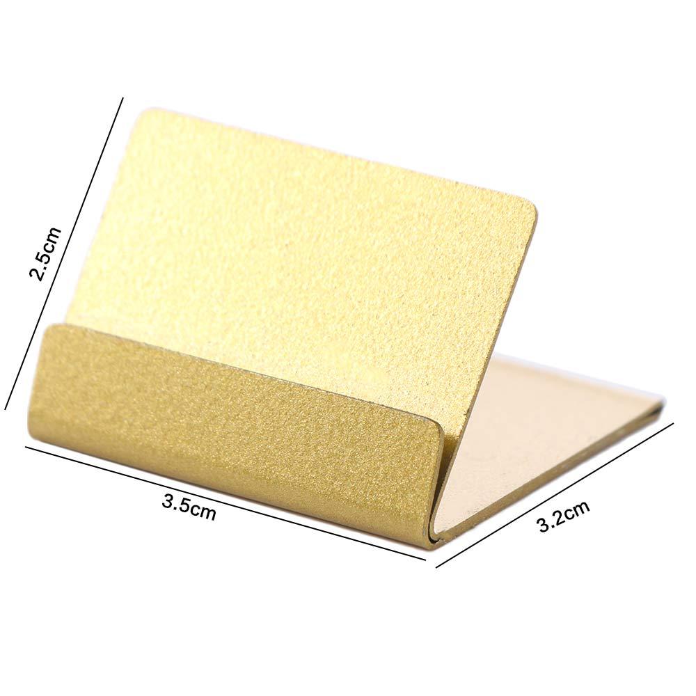 Feestartikelen metalen naamkaartjeshouder met clip, doe-het-zelf gouden plaatskaarthouder, duurzame prijskaartjes, diner feest