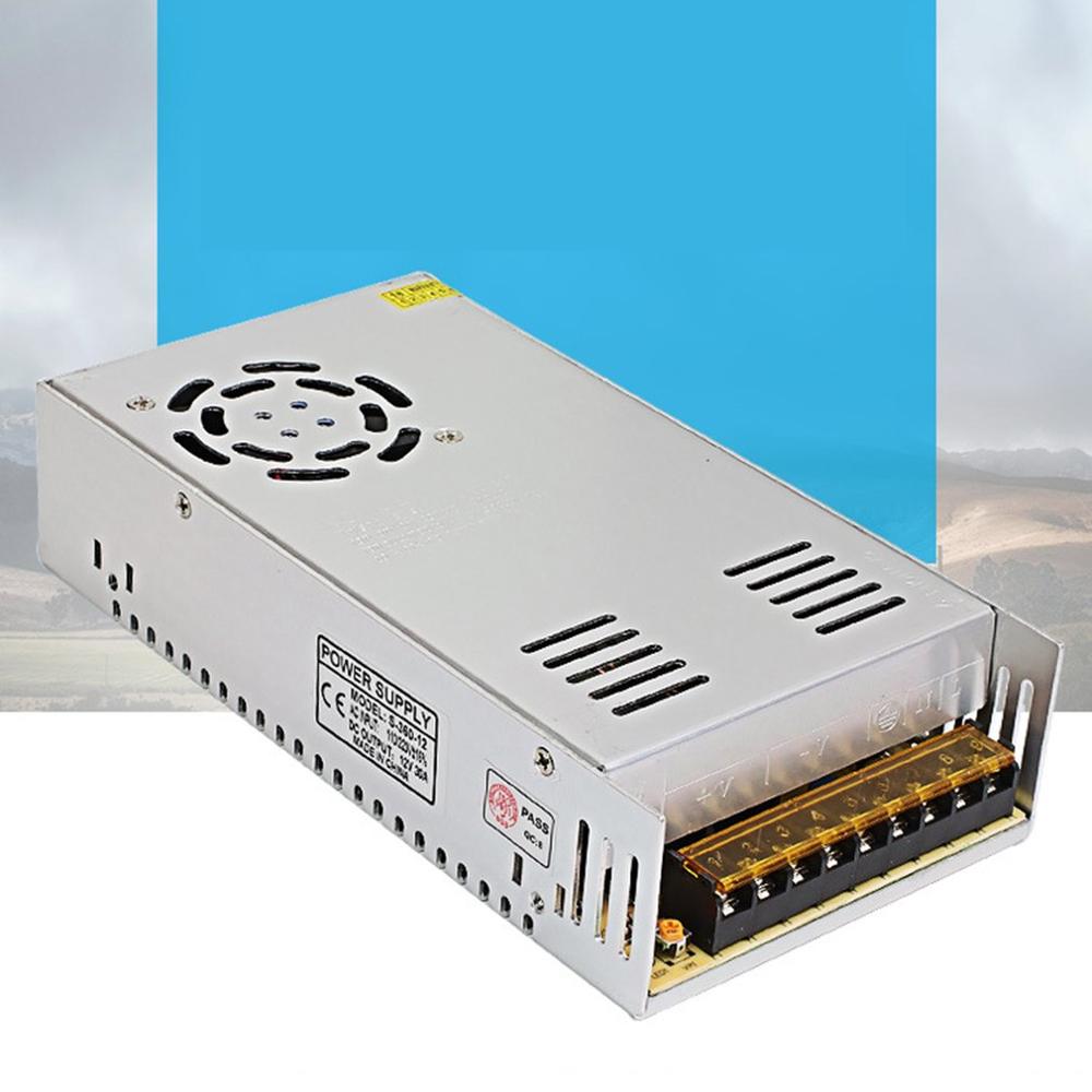 12v 30a 360w schakelende voeding adapter monitor led strip verlichting dc transformatoren gereguleerde schakeling