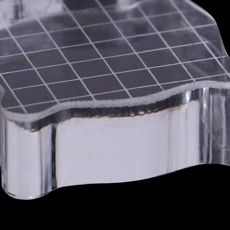 1pc Clear Acrylic Stamping Tools for Scrapbooking DIY Crafts Stamps Making Block Handle Stamping Photo Album Decor