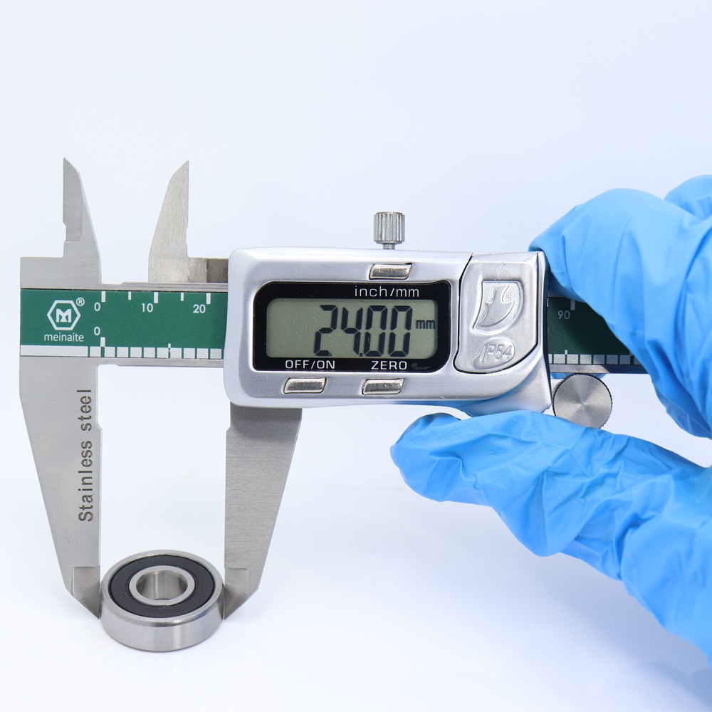 609RS Bearing ABEC-1 10PCS 9x24x7 mm Miniature 609-2RS Ball Bearings 609 2RS