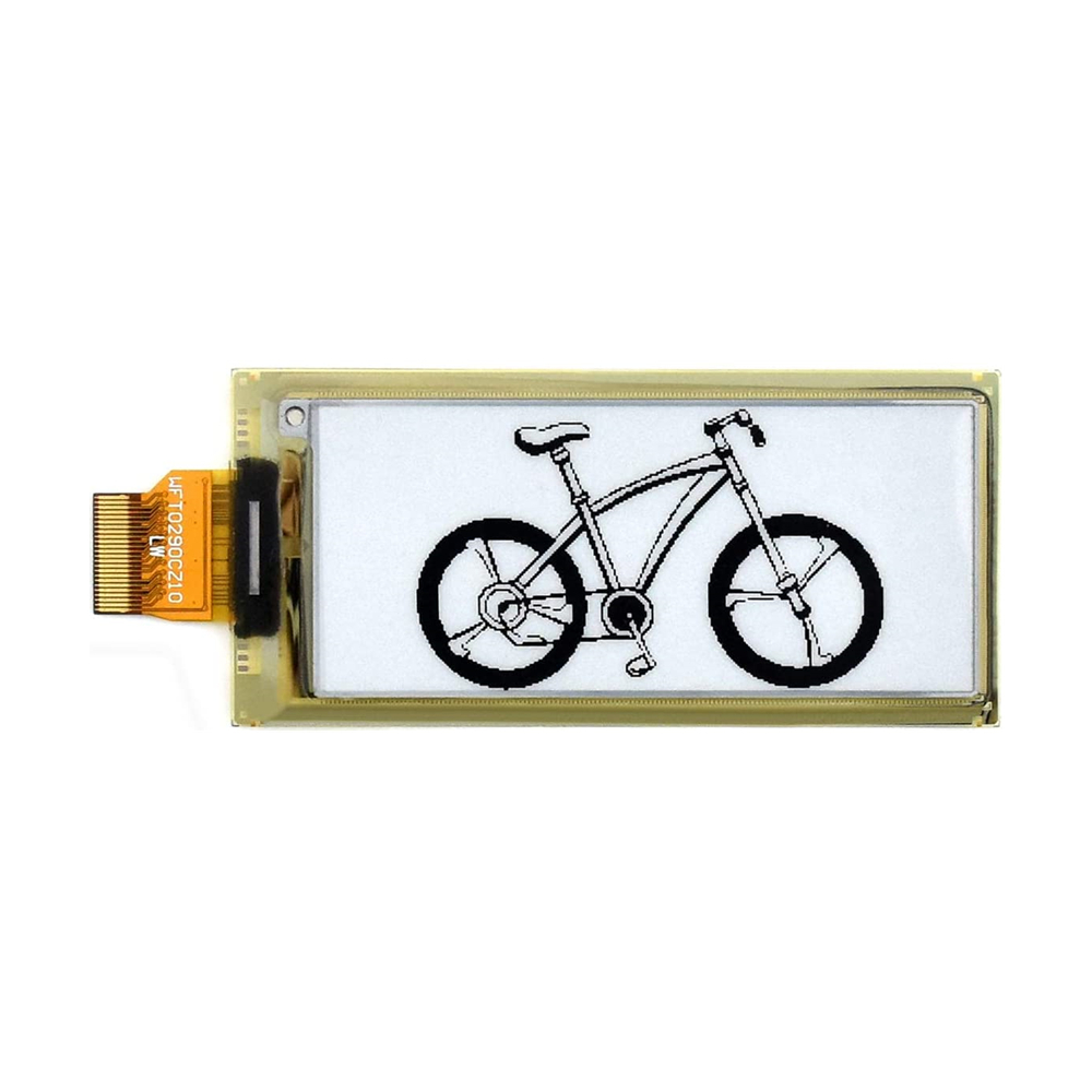 2.9inch E-Ink Display HAT for Raspberry Pi 296×128 Resolution with Embedded Controller Without PCB Supports Partial Refresh1