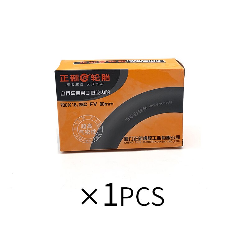 CST 700C Road Bike Tube 700×18/25C 60MM 80MM Fran Presta Valve Bicycle Tubes: FV 80MM 1PCS / 25C