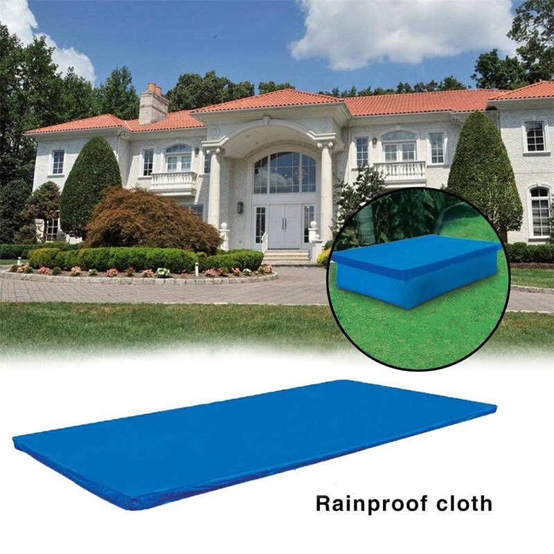 Best Inflatable Swimming Pool Cover- Easy Set and Frame Pools Cover Roof Waterproof Rain Insulation Cloth(3 Meter x 2M)