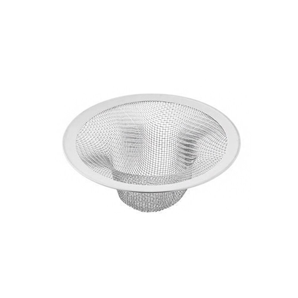 Filtre Anti-Colmatage Pour Évier - Maille Fine Acier Inoxydable - Attrape Cheveux Et Résidus - Universel - Pour Cuisine Et Salle De Bains