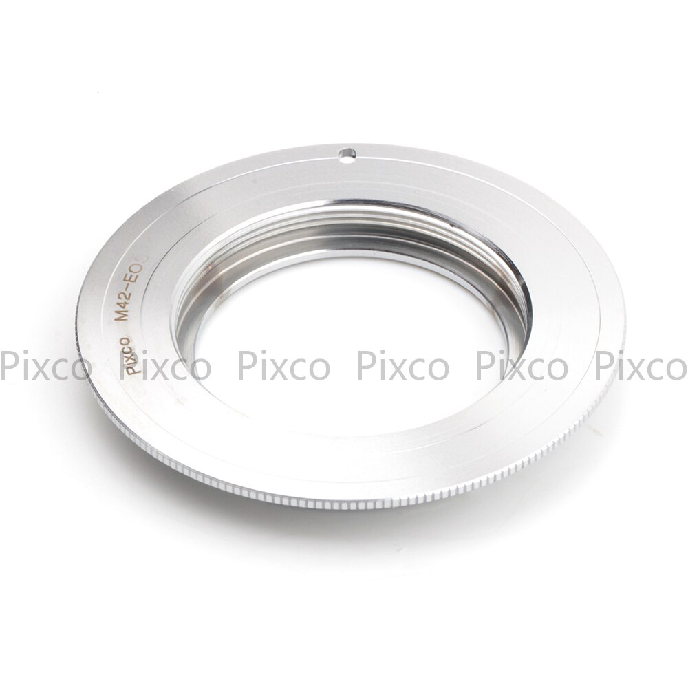 Pixco Voor M42-EOS lens adapter voor M42 te Pak voor Canon EF mount camera 550d 7D 5D 1D 500D 50D 760D 750D 5DS (R) 5D Mark III