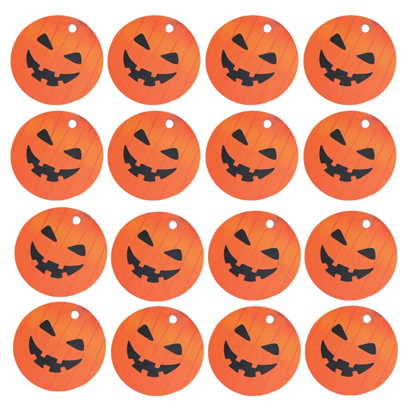 ! 100 pièces Halloween sacs étiquette bonbons boîtes cuisson emballage étiquette emballage joint étiquette cuisson Message carte: 5