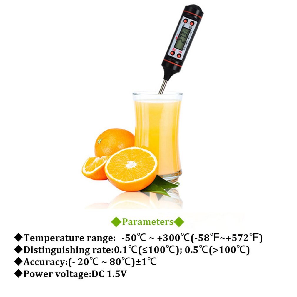 Light Mini Pen Type Stainless Steel Probe Small Electronic Digital Thermometer