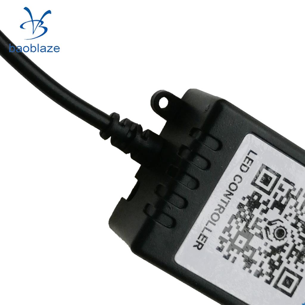 Baoblaze Phone App Controlled Mini RGB Wifi Wireless LED Controller Remote LED Dimmer for RGB LED Strip Lights Modules